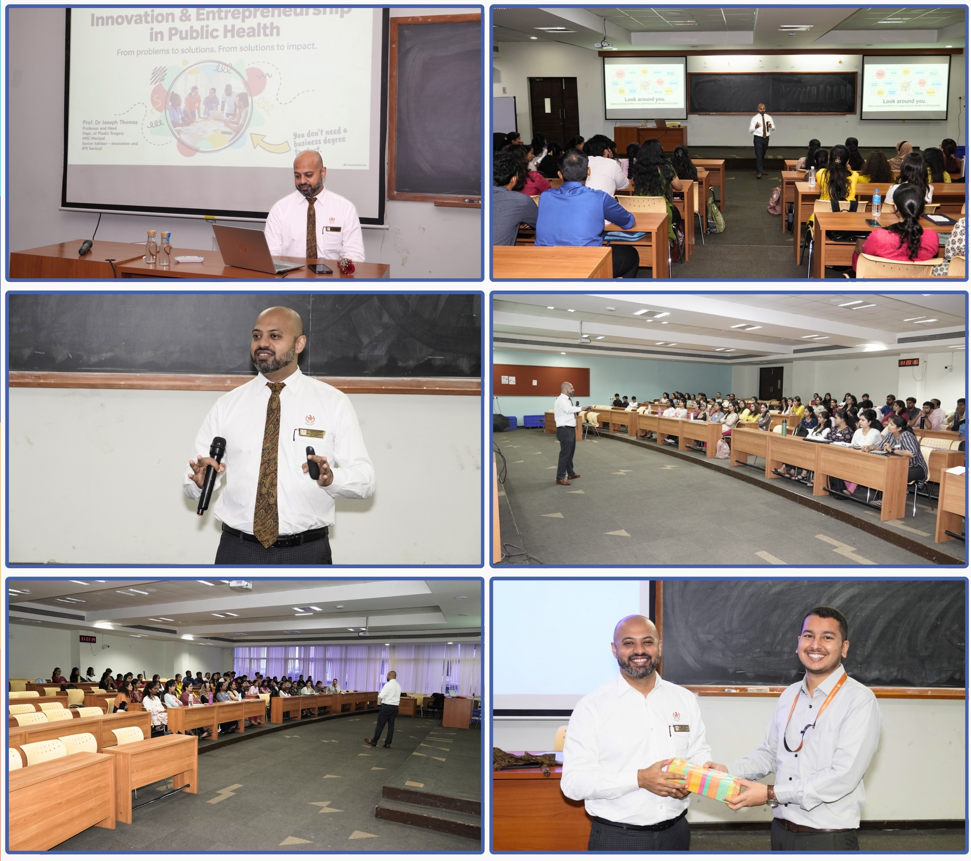 Guest Lecture on Transforming Ideas into Impact through Innovation and Entrepreneurship:  August 22, 2026