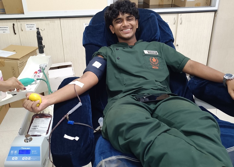REPORT ON BLOOD DONATION DRIVE