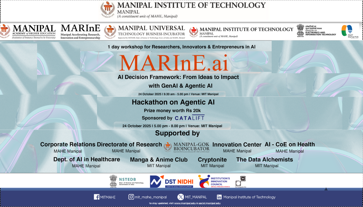 One-day MARInE.ai workshop